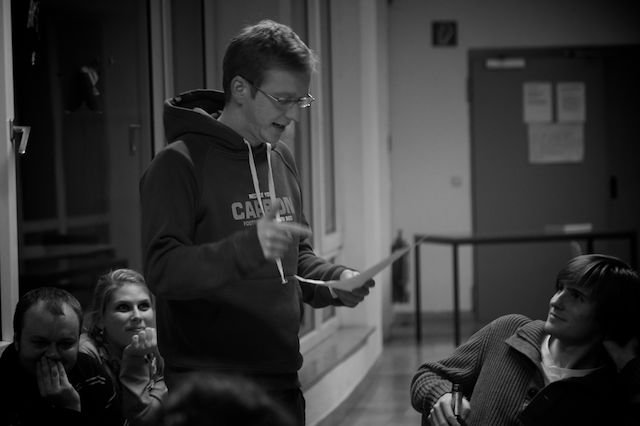Foto von der Probe